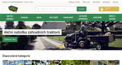 Desktop Screenshot of elektro-garden.cz