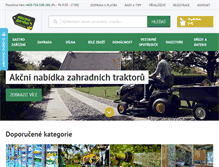 Tablet Screenshot of elektro-garden.cz